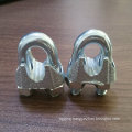 Factory Supplier Rigging Us Type Malleable/ Stainless Steel Wire Clamp